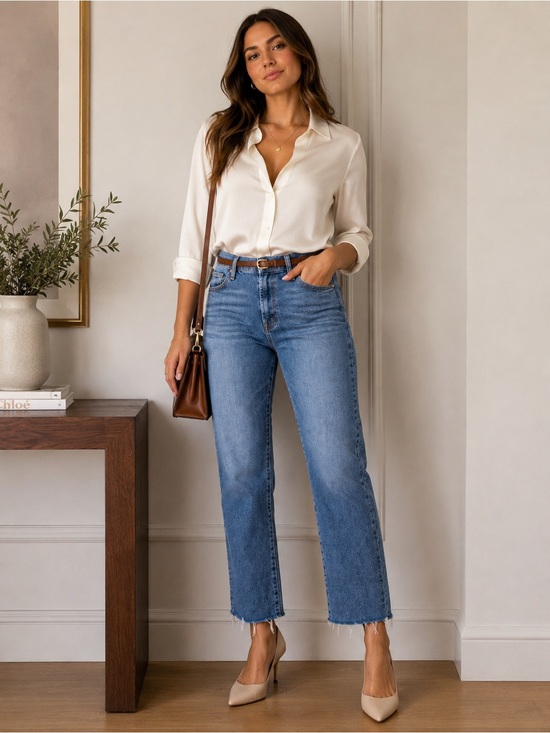 MOTHER Denim - MOTHER The Insider Crop Step Fray Jeans Sweet and Sassy 27